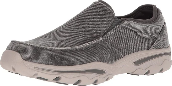 SKECHERS Relaxed Fit: Creston - Moseco Men's Slip on Shoes Charcoal : 7 D - Medium, Textile - Image 2