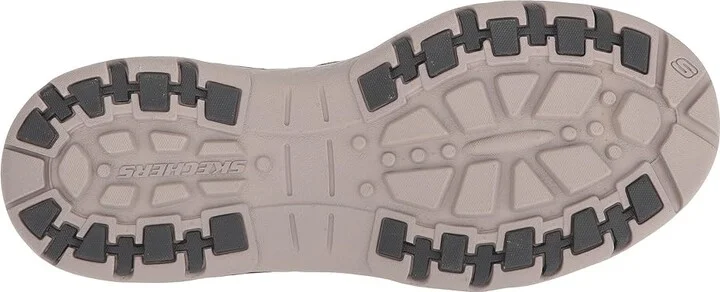 SKECHERS Relaxed Fit: Creston - Moseco Men's Slip on Shoes Charcoal : 7 D - Medium, Textile - Image 4