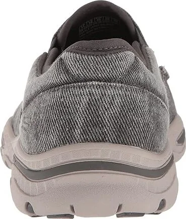 SKECHERS Relaxed Fit: Creston - Moseco Men's Slip on Shoes Charcoal : 7 D - Medium, Textile - Image 5