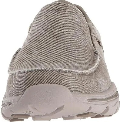 SKECHERS Relaxed Fit: Creston - Moseco Men's Slip on Shoes Taupe : 7 D - Medium, Textile - Image 6