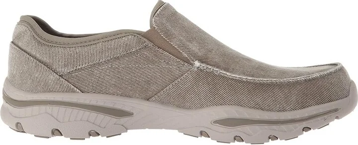 SKECHERS Relaxed Fit: Creston - Moseco Men's Slip on Shoes Taupe : 7 D - Medium, Textile - Image 8