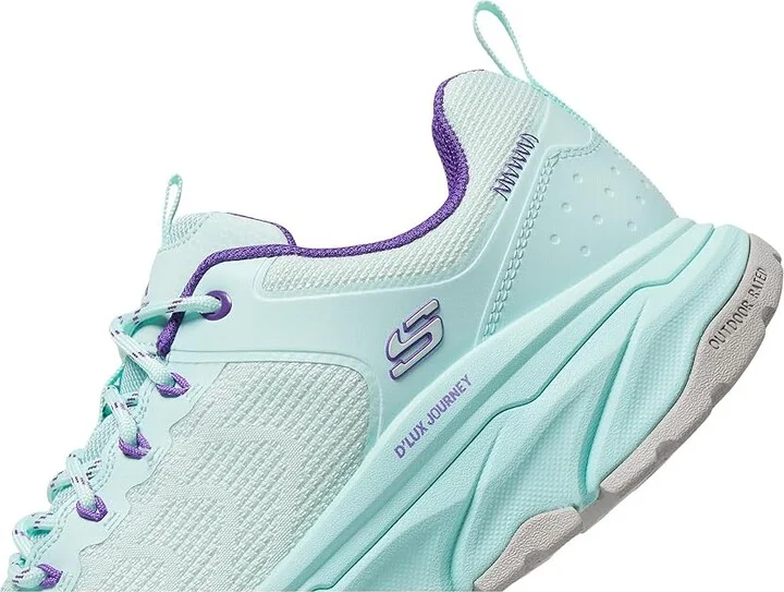 SKECHERS Relaxed Fit D'lux Journey Verbena Women's Shoes Mint : 9 B - Medium, Rubber - Image 4