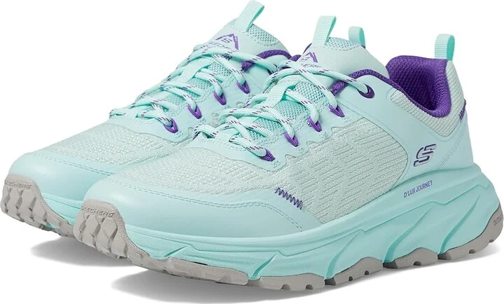 SKECHERS Relaxed Fit D'lux Journey Verbena Women's Shoes Mint : 9 B - Medium, Rubber