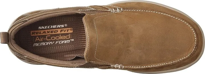 SKECHERS Relaxed Fit Harper - Forde Men's Shoes Desert Leather : 7 D - Medium, Full Grain leather - Image 3