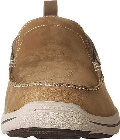 SKECHERS Relaxed Fit Harper - Forde Men's Shoes Desert Leather : 7 D - Medium, Full Grain leather - Image 6