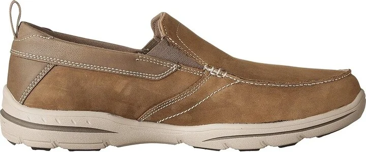 SKECHERS Relaxed Fit Harper - Forde Men's Shoes Desert Leather : 7 D - Medium, Full Grain leather - Image 8