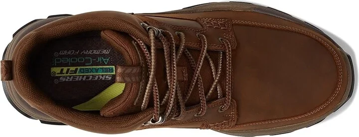 SKECHERS Relaxed Fit Respected - Boswell Men's Shoes Dark Brown : 7.5 D - Medium, Synthetic/Leather - Image 2