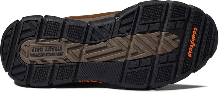 SKECHERS Relaxed Fit Respected - Boswell Men's Shoes Dark Brown : 7.5 D - Medium, Synthetic/Leather - Image 3