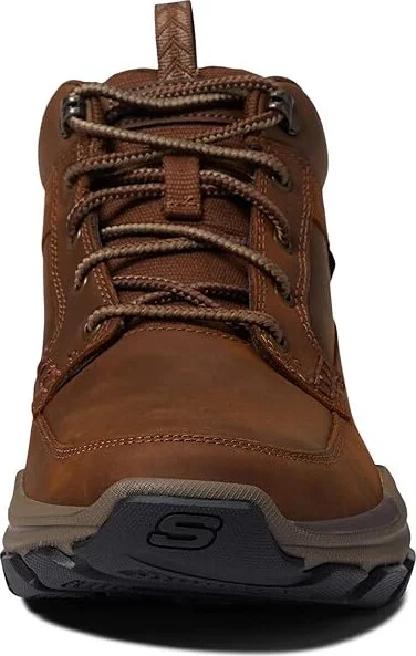 SKECHERS Relaxed Fit Respected - Boswell Men's Shoes Dark Brown : 7.5 D - Medium, Synthetic/Leather - Image 5