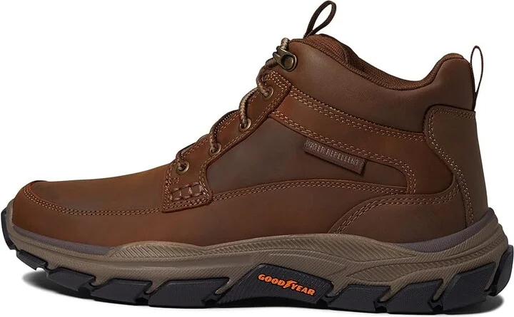 SKECHERS Relaxed Fit Respected - Boswell Men's Shoes Dark Brown : 7.5 D - Medium, Synthetic/Leather - Image 6