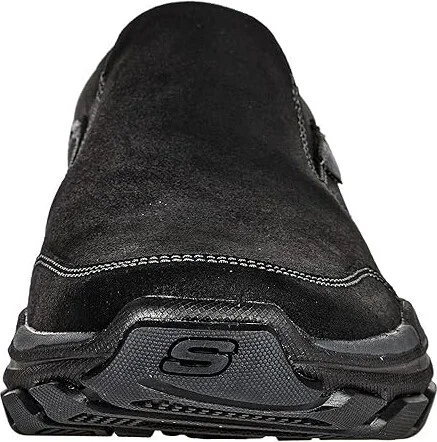 SKECHERS Relaxed Fit Respected - Calum Men's Shoes Black : 9.5 D - Medium, Leather - Image 5
