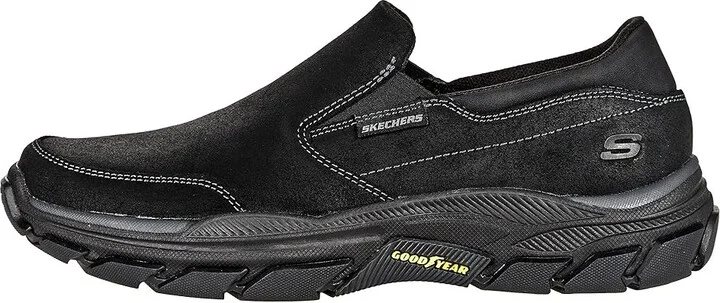 SKECHERS Relaxed Fit Respected - Calum Men's Shoes Black : 9.5 D - Medium, Leather - Image 6
