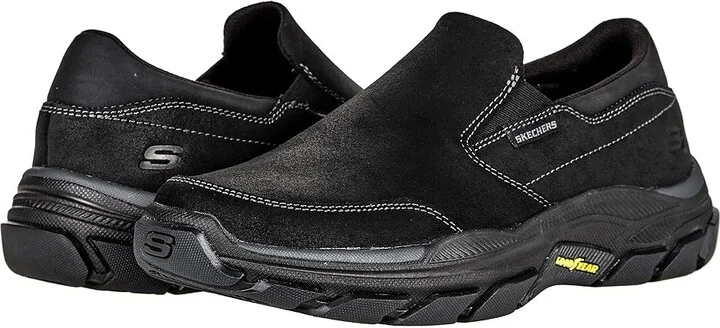 SKECHERS Relaxed Fit Respected - Calum Men's Shoes Black : 9.5 D - Medium, Leather