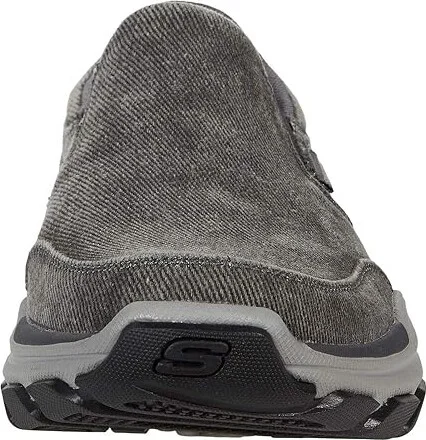 SKECHERS Relaxed Fit Respected - Fallston Men's Shoes Charcoal : 7 D - Medium, Textile - Image 5