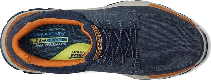 SKECHERS Relaxed Fit Respected - Loleto Men's Shoes Navy : 9 E - Wide, Textile - Image 2
