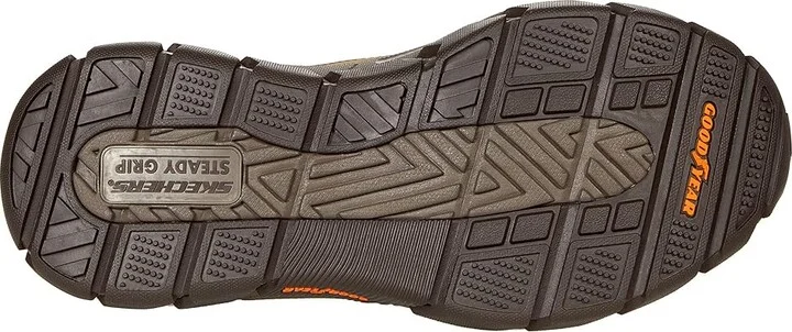 SKECHERS Relaxed Fit Respected - Lowry Men's Shoes Desert : 7.5 D - Medium, Synthetic/Leather - Image 3
