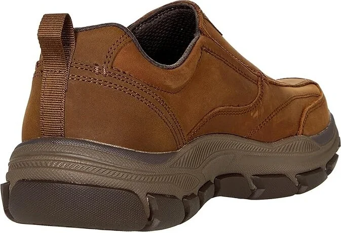SKECHERS Relaxed Fit Respected - Lowry Men's Shoes Desert : 7.5 D - Medium, Synthetic/Leather - Image 4