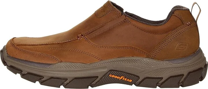 SKECHERS Relaxed Fit Respected - Lowry Men's Shoes Desert : 7.5 D - Medium, Synthetic/Leather - Image 6