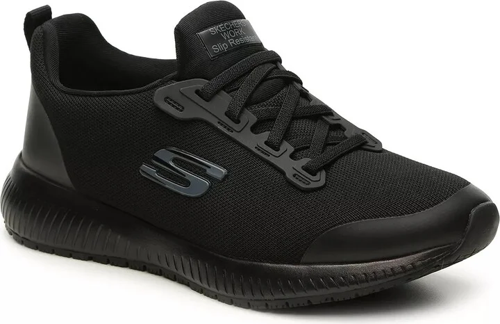 Skechers Relaxed Fit Squad Work SlipOn Sneaker