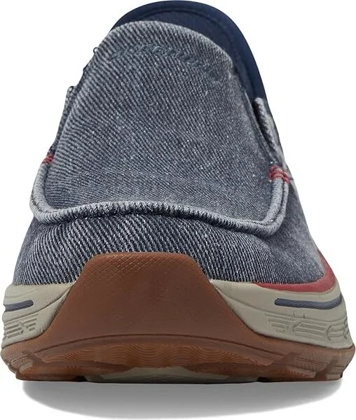 SKECHERS Remaxed - Fenick Hands Free Slip-Ins Men's Shoes Navy : 7 D - Medium, Rubber/Textile - Image 5