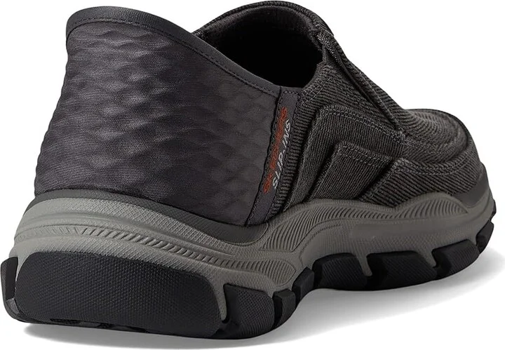 SKECHERS Respected Holmgren Hands Free Slip-Ins Men's Shoes Charcoal : 8.5 D - Medium, Canvas - Image 4