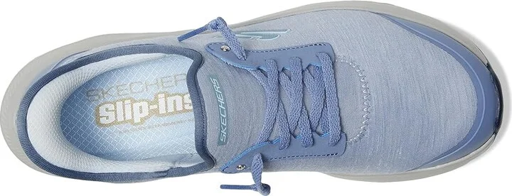 SKECHERS Ridge Oak Hands Free Slip-Ins Women's Shoes Light Blue : 7.5 B - Medium, Synthetic - Image 2