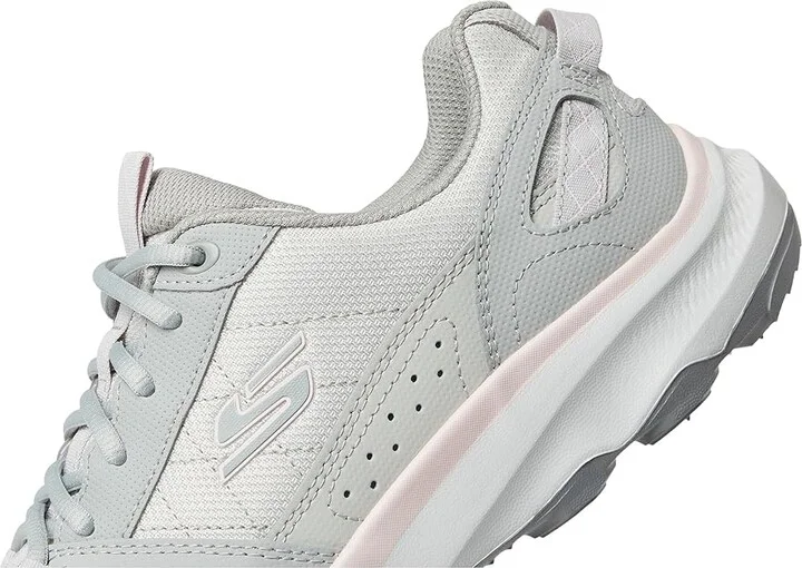 SKECHERS Ridge Oak Women's Shoes Grey/Pink : 6 B - Medium, Textile - Image 7