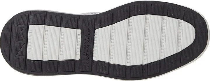 SKECHERS Robinson Men's Shoes Dark Gray : 7.5 D - Medium, Textile/Leather - Image 3