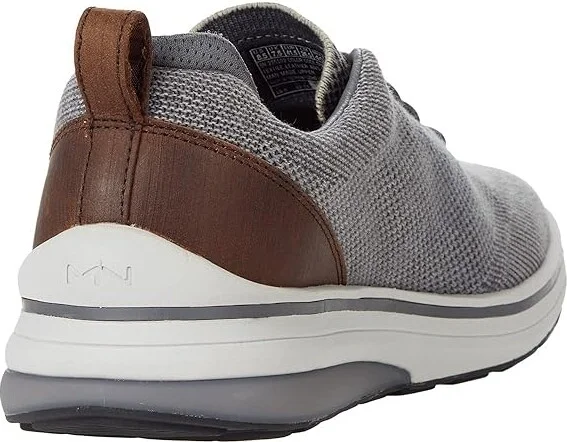 SKECHERS Robinson Men's Shoes Dark Gray : 7.5 D - Medium, Textile/Leather - Image 4