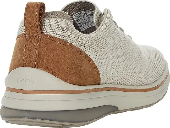 SKECHERS Robinson Men's Shoes Taupe : 9 D - Medium, Textile/Leather - Image 4