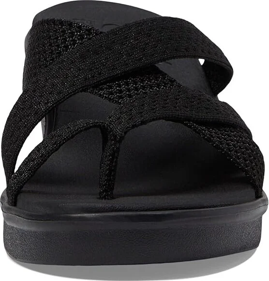 SKECHERS Rumble On - Heat Maze Women's Shoes Black/Black : 10 B - Medium, Textile - Image 2
