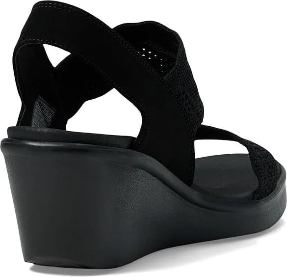 SKECHERS Rumble On - New Crush Women's Shoes Black/Black : 5 B - Medium, Synthetic - Image 4