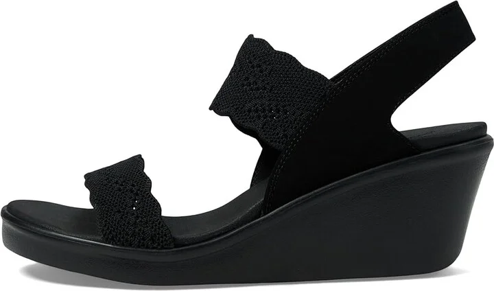 SKECHERS Rumble On - New Crush Women's Shoes Black/Black : 5 B - Medium, Synthetic - Image 5