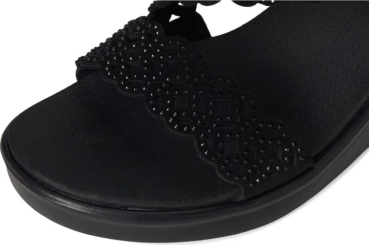 SKECHERS Rumble On - Sassier Dayz Women's Sandals Black/Black : 11 B - Medium, Rubber - Image 7