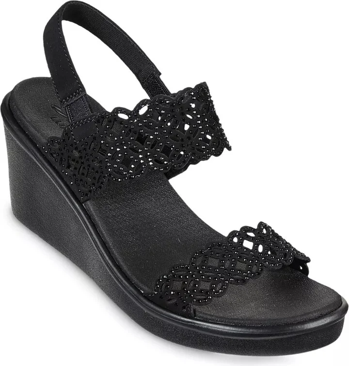 Skechers Rumble On Sassy Dayz Wedge Sandal