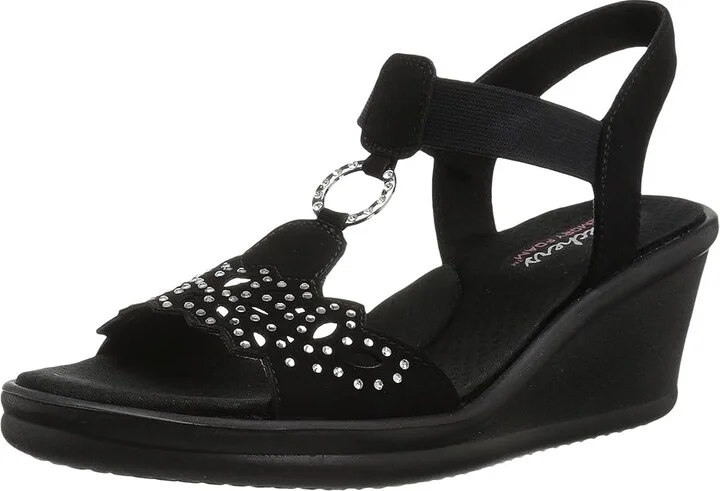 SKECHERS Rumblers - Queen B Women's Shoes Black : 5.5 B - Medium, Synthetic - Image 2