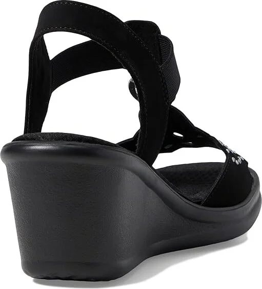 SKECHERS Rumblers - Queen B Women's Shoes Black : 5.5 B - Medium, Synthetic - Image 5