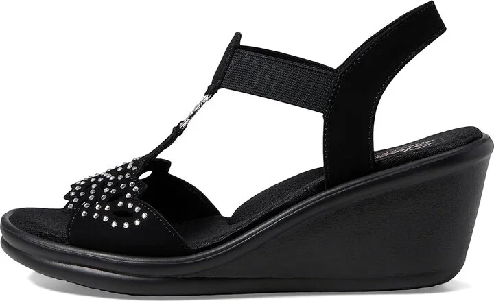 SKECHERS Rumblers - Queen B Women's Shoes Black : 5.5 B - Medium, Synthetic - Image 7