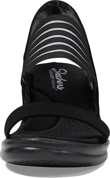 SKECHERS Rumblers-Sci-Fi Women's Sandals Black : 5 B - Medium, Synthetic - Image 3