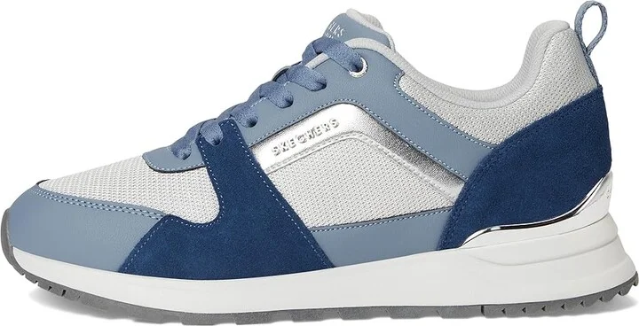 SKECHERS Runway - Posh Gal Women's Shoes Navy/Gray : 8.5 B - Medium - Image 6