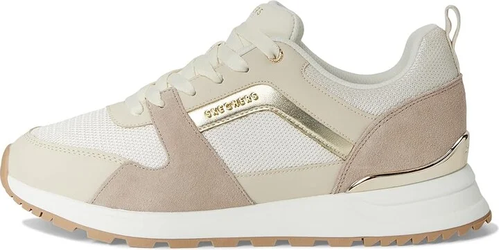 SKECHERS Runway - Posh Gal Women's Shoes Netural/Gold : 9.5 B - Medium - Image 6