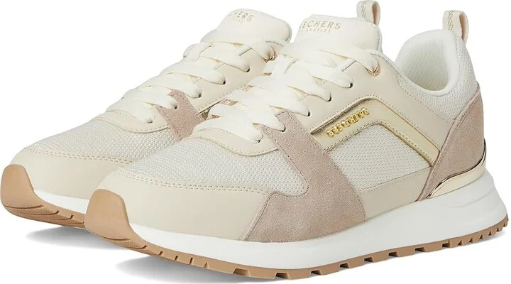 SKECHERS Runway - Posh Gal Women's Shoes Netural/Gold : 9.5 B - Medium
