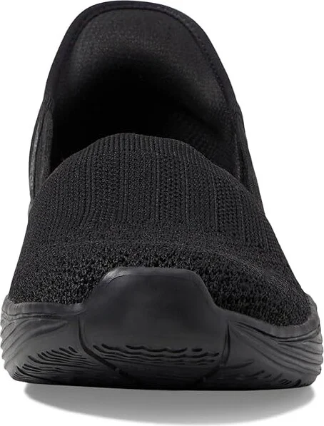 SKECHERS Seager - Believe It Hands Free Slip-Ins Women's Flat Shoes Black : 6.5 B - Medium, Rubber/Suede - Image 5