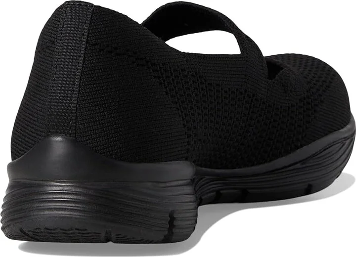 SKECHERS Seager - Cute N Coy Women's Shoes Black : 9.5 B - Medium, Synthetic - Image 4
