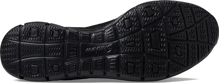 SKECHERS Seager - Power Hitter Women's Flat Shoes Black/Black : 5 B - Medium - Image 4
