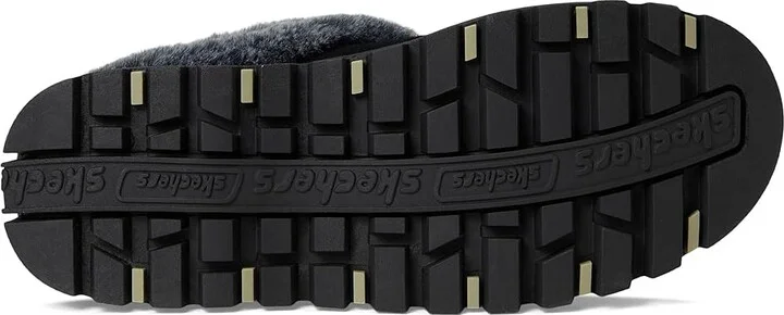 SKECHERS Shindigs - Fortress Women's Shoes Black Suede : 5 B - Medium, Leather - Image 3