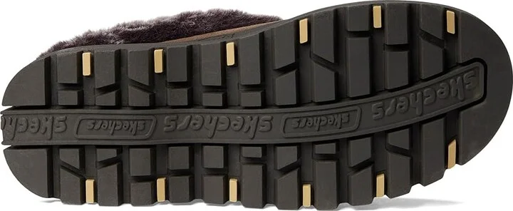 SKECHERS Shindigs - Fortress Women's Shoes Chocolate Suede : 6 B - Medium, Leather - Image 3