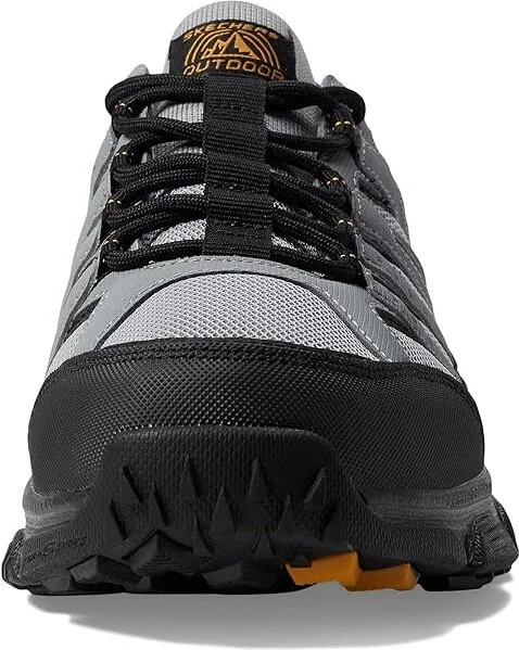 SKECHERS Skech-Air Envoy Emissary Hands Free Slip-Ins Men's Shoes Gray/Black : 7 D - Medium, Leather/Synthetic/Textile - Image 5