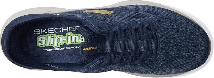 SKECHERS Skech - Lite Pro Primebase Hands Free Slip-In Men's Shoes Black/Gray : 8 EE - Wide, Synthetic - Image 7