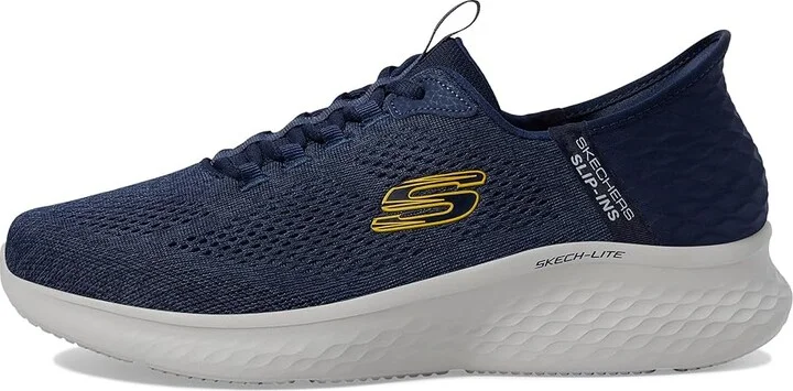 SKECHERS Skech - Lite Pro Primebase Hands Free Slip-In Men's Shoes Black/Gray : 8 EE - Wide, Synthetic - Image 11